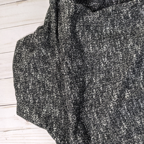 Aeropostale Comfy Long Cardigan Sweater Coat Black/white - Small - Picture 5 of 5